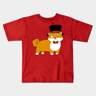 Dapper Shiba Kids T-Shirt